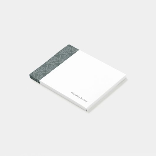 Luxe bloemkolenbehangselpapier post-it® notes (Schuin)