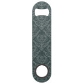 Luxe bloemkolenbehangselpapier speed flessenopener (Achterkant)