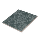 Luxe bloemkolenbehangselpapier tegeltje (Zijkant)