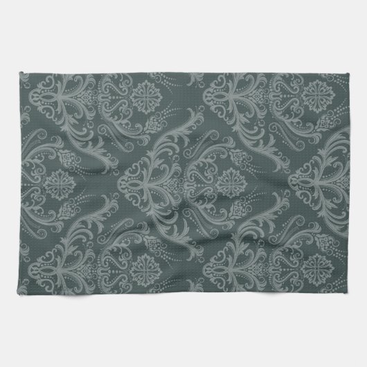 Luxe bloemkolenbehangselpapier theedoek (Horizontaal)