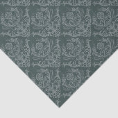 Luxe bloemkolenbehangselpapier tissuepapier (Detail)