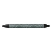 Luxe bloemkolenbehangselpapier zwarte inkt pen (Voorkant)