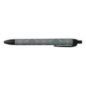 Luxe bloemkolenbehangselpapier zwarte inkt pen (Bodem)