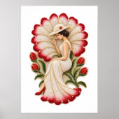 Luxe Bloemstuk Wandkunst Poster (Voorkant)