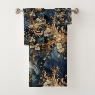 Luxe Blooms Bad Handdoek