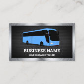 Luxe Blue Bus Sightseeing Tours Reisagent Visitekaartje (Voorkant)