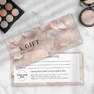 Luxe, Blush-Beige, Bloem, Logo