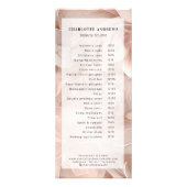 Luxe, Blush-beige, Bloem, Salon Reclamekaart (Voorkant)