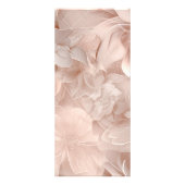 Luxe, Blush-beige, Bloem, Salon Reclamekaart (Achterkant)