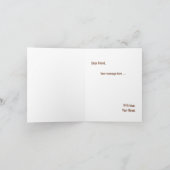 Luxe Boog Bruidsmeisje Voorstel  Kaart (Binnen)