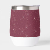 Luxe bordeauxsprankeling goud glitter confetti (Links)
