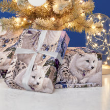 Luxe Bos Bevroren Periwinkle Kerstverpakking