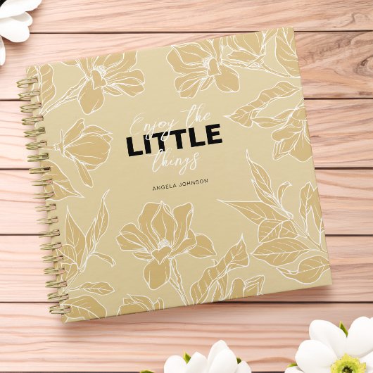 Luxe Boss Lady Licht Beige Motivatie Notitieboek