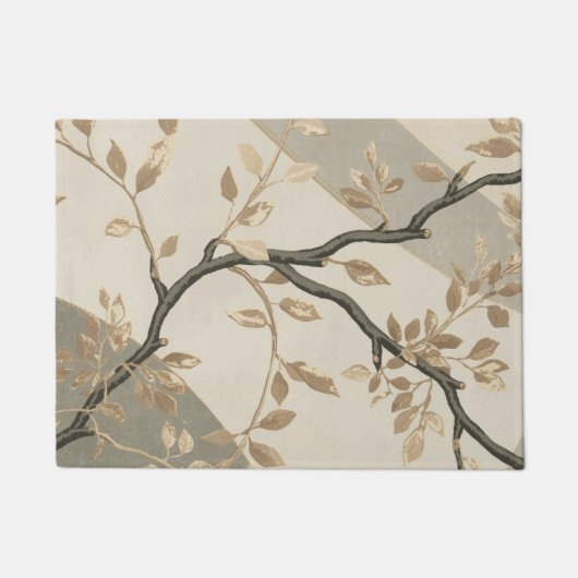 Luxe Botanisch Takken Vloerkleed Deurmat (Voorkant)