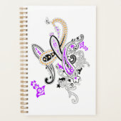 Luxe Botanische Paisley Collectie Planner (Voorkant)