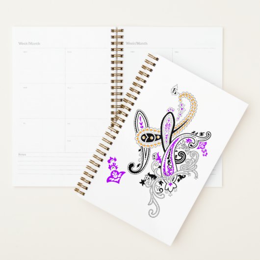 Luxe Botanische Paisley Collectie Planner (Display)