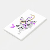 Luxe Botanische Paisley Collectie Post-it® Notes (Schuin)