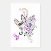 Luxe Botanische Paisley Collectie Post-it® Notes (Voorkant)