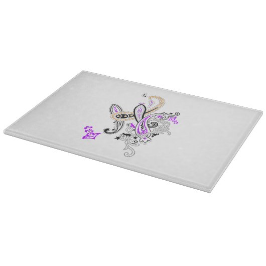 Luxe Botanische Paisley Collectie Snijplank (Hoek)