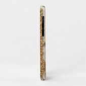 Luxe botanische sierlijst met eigen naam Case-Mate iPhone case (Achterkant/links)