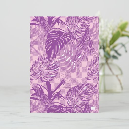 Luxe bruiloft briefpapier dat de perfecte set save the date (Staand voorkant)