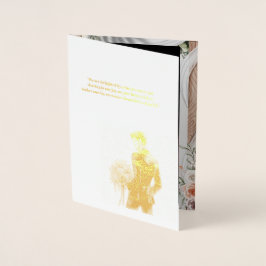 Luxe bruiloft uitnodiging Kaart – Elegante bruid &