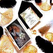 Luxe bruiloft uitnodiging Kaart – Elegante bruid &