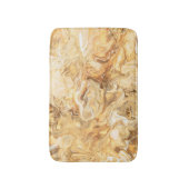 Luxe bruin-gouden Waterverf kunst Badmat (Voorkant Verticaal)