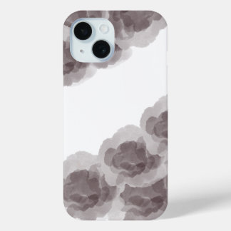 Luxe Bruin Magisch Roos Waterverf Abstracte Kunst iPhone 15 Case