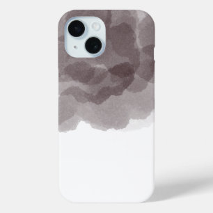Luxe Bruin Magisch Roos Waterverf Abstracte Kunst iPhone 15 Case