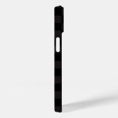 Luxe bruin/zwart geruit Case-Mate iPhone case (Achterkant / Rechts)