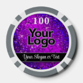Luxe Business Logo Corporate Event Kantoor Party Poker Chips (Achterkant)