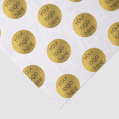 Luxe Business Logo Packaging Branded Corporate Tissuepapier (Detail)