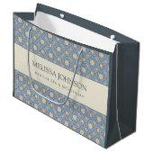 Luxe cadeautas met mozaïekdessin van papier (Voorkant Gekanteld)