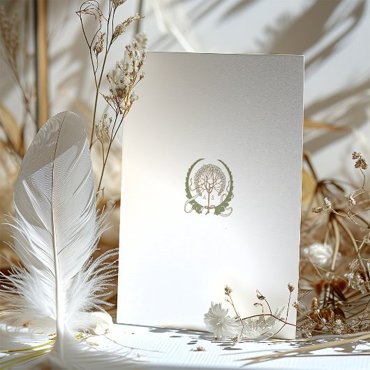 Luxe Calla Lily Antiek Goud Bloemen Bruiloft Kaart