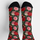 Luxe Camellia Bloesem Loof Sokken (Top)