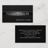 Luxe Carbon Fibre Professional-Visitekaartjes Visitekaartje (Voorkant / Achterkant)