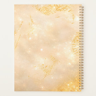 Luxe Champagne Goud Aangepaste Naam 2-Minuten Be Planner