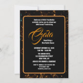 Luxe Charity Ball Gala Formele inzamelingsactie Kaart (Voorkant)
