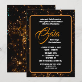 Luxe Charity Ball Gala Formele inzamelingsactie Kaart