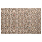 Luxe Chic Gold Black Leopard Animal Print Stof (Fat Quarter)