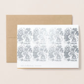 Luxe Chinees Rat Year 2020, papieren versie 2 GC Folie Kaarten (Met envelop)