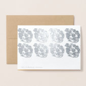 Luxe Chinees Rat Year 2020, papieren versie GC Folie Kaarten (Met envelop)