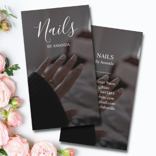 Luxe chique nagels Salon Manicure Nail Art Beauty Visitekaartje