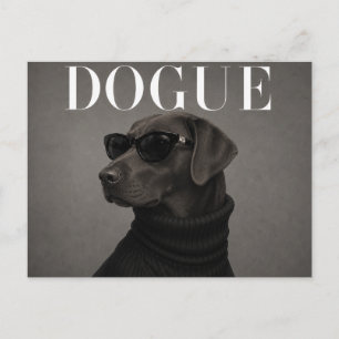 Luxe Chocolade Labrador Briefkaart