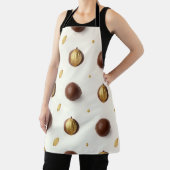 Luxe chocoladetruffels naadloos patroon schort (Insitu)