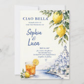 Luxe Ciao Bella Amalfi-kust Kaart (Voorkant)