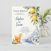 Luxe Ciao Bella Amalfi-kust Kaart (Staand voorkant)