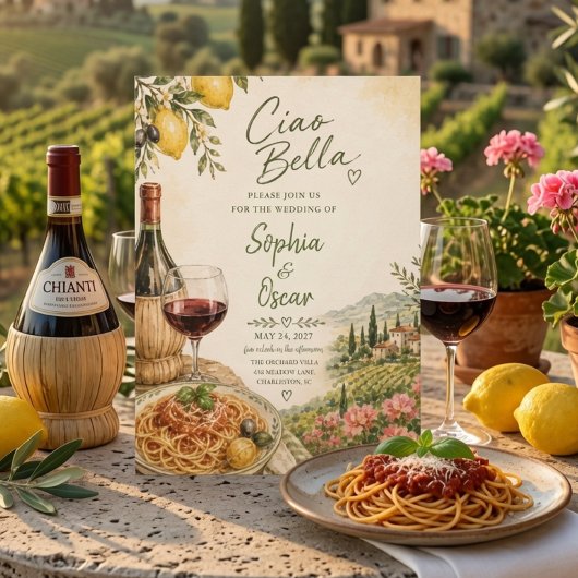 Luxe Ciao Bella Toscane Kaart