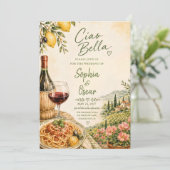 Luxe Ciao Bella Toscane Kaart (Staand voorkant)